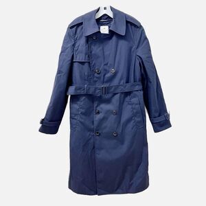 USAF Air Force Blue All Weather Men’s Trench Coat W/Liner Size 38L